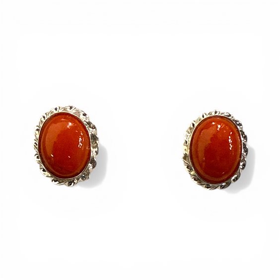 Orecchini Mandile 1922 Donna Coralli in Argento Corallo 2MORC16 - 2MORC16